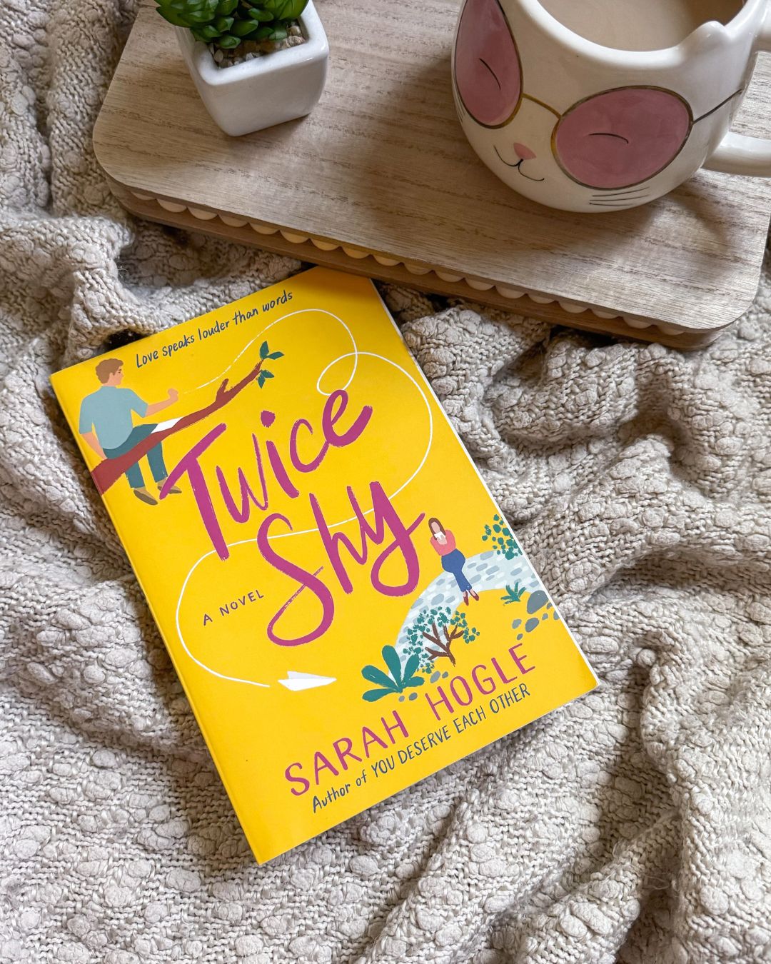 ARC Review: Twice Shy by Sarah Hogle - Cozy Critiques