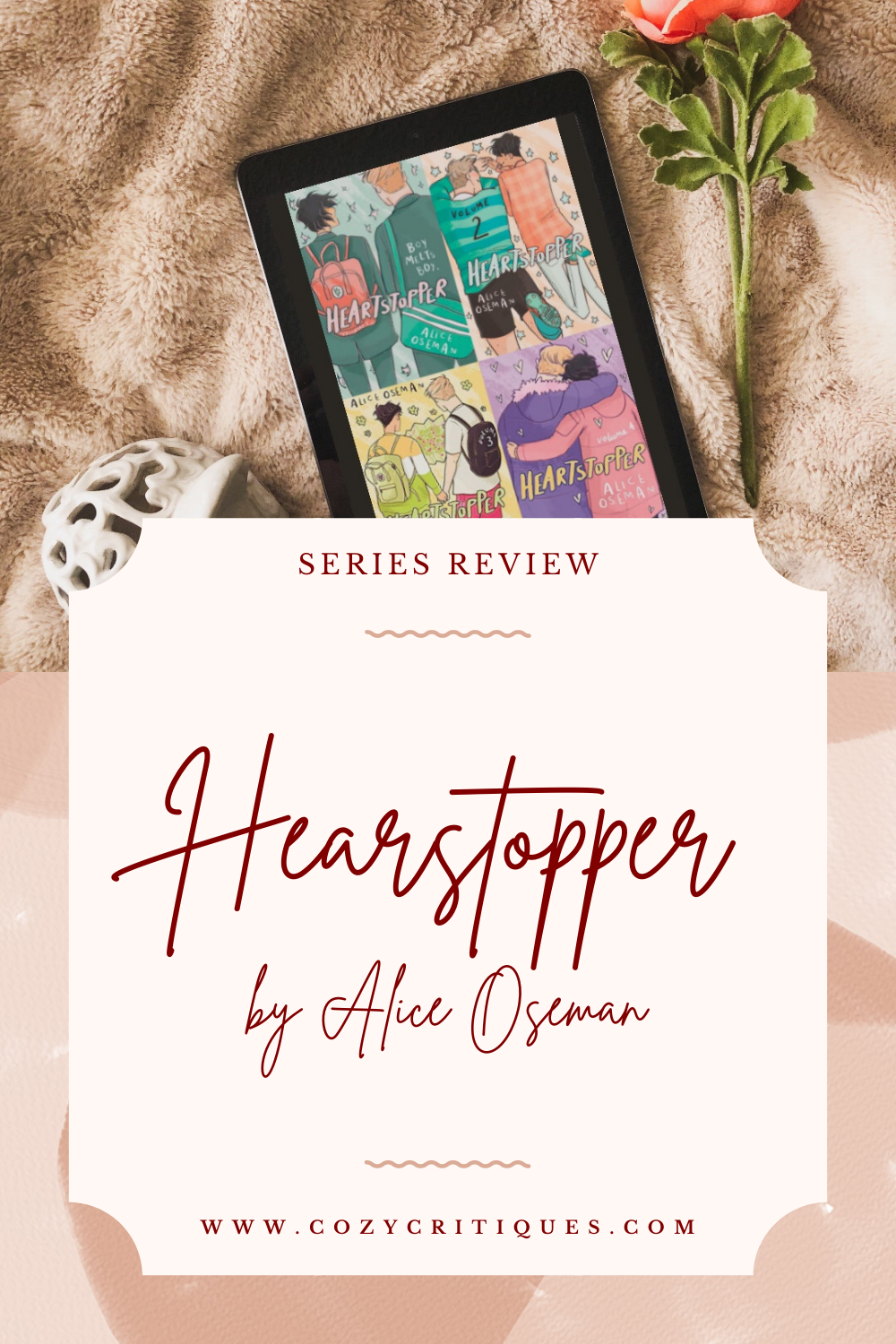 Series Review Heartstopper By Alice Oseman Cozy Critiques